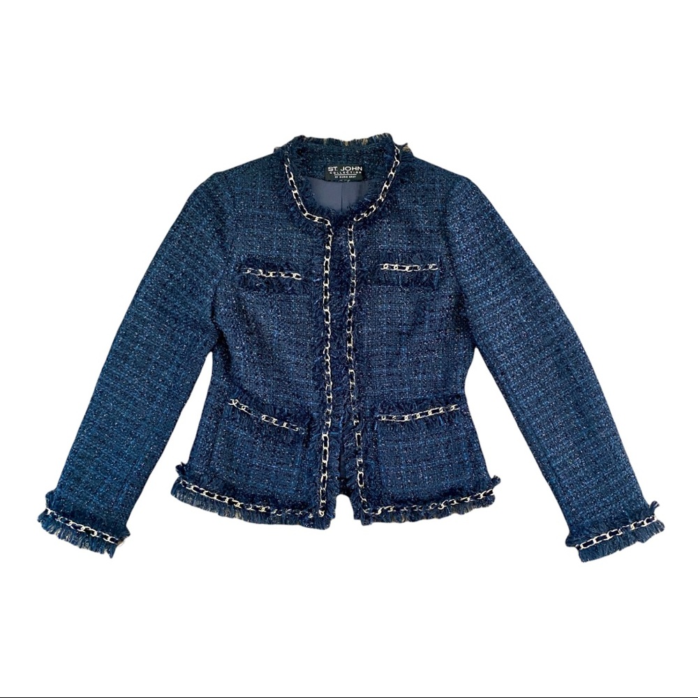 💎ST. JOHN COLLECTION💎 by Marie Gray tweed blazer